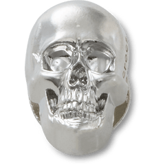 Crocs - Silver Skull Jibbitz™ charms Women|Men|Jibbitz™ Charms
