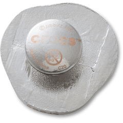 Crocs - Silver and Pearl Disc Jibbitz™ charms Women|Men|Jibbitz™ Charms