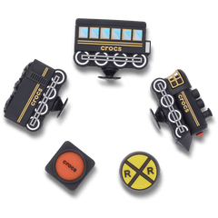 Crocs - 3D Train 5 Pack Jibbitz™ charms Women|Men|Jibbitz™ Charms