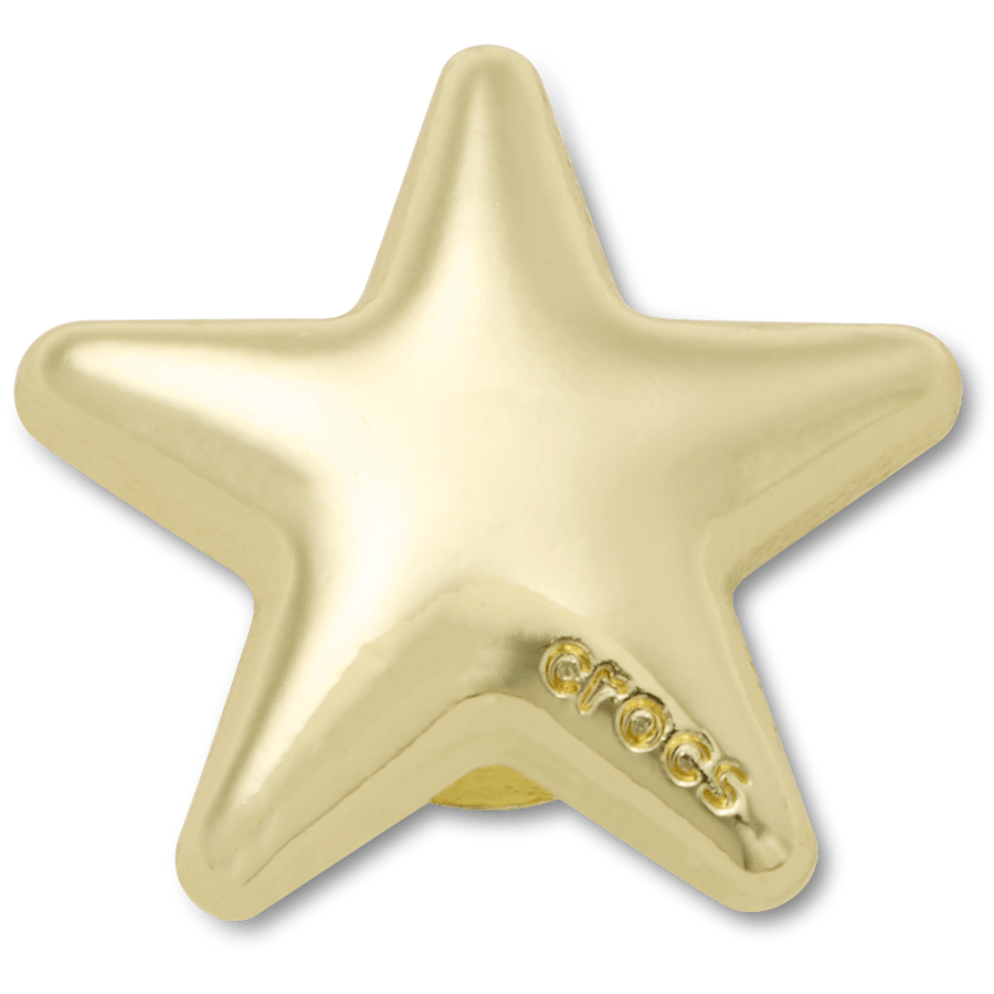 Crocs - Gold Bubble Star Jibbitz™ charms Women|Men|Jibbitz™ Charms
