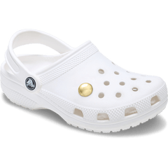 Crocs - Large Gold Circle Stud Jibbitz™ charms Women|Men