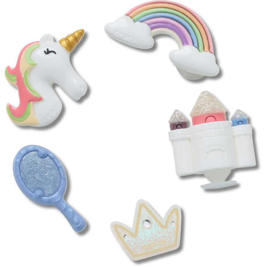 Crocs - Pretty Princess 5 Pack Jibbitz™ charms Women|Men|Jibbitz™ Charms