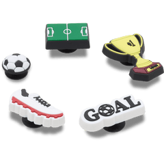 Crocs - Soccer Star 5 Pack Jibbitz™ charms Women|Men|Jibbitz™ Charms