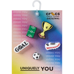 Crocs - Soccer Star 5 Pack Jibbitz™ charms Women|Men|Jibbitz™ Charms