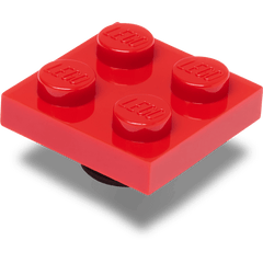 Crocs - LEGO® Red Tile 2x2 Jibbitz™ charms Women|Men|Jibbitz™ Charms