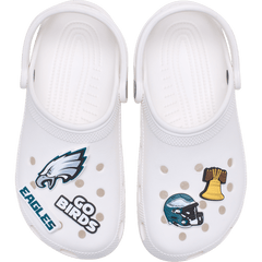 Crocs - NFL Philadelphia Eagles 5 Pack Jibbitz Shoe Charm Women|Men|Jibbitz™ Charms