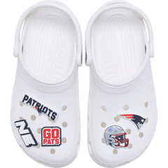Crocs - NFL New England Patriots 5 Pack Jibbitz Shoe Charm Women|Men|Jibbitz™ Charms