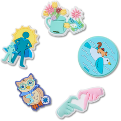 Crocs - Got Your Back 5 Pack Jibbitz™ charms Women|Men|Jibbitz™ Charms