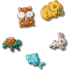 Crocs - Super Pets 5 Pack Jibbitz™ charms Women|Men|Jibbitz™ Charms