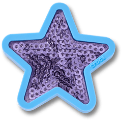 Crocs - Purple Sequin Star Jibbitz™ charms Women|Men