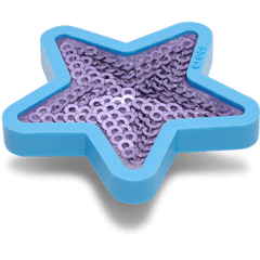 Crocs - Purple Sequin Star Jibbitz™ charms Women|Men