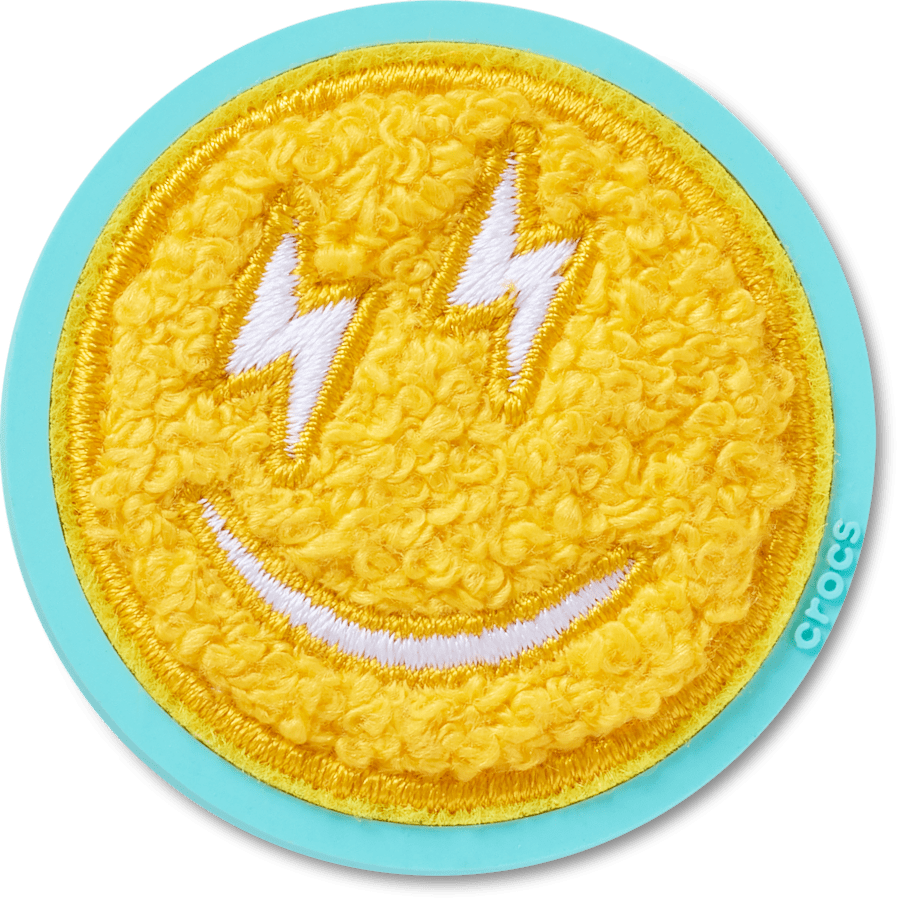 Crocs - Mega Chenille Happy Face Jibbitz™ charms Women|Men