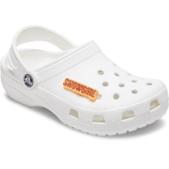 Crocs - Orange Glitter Sign Jibbitz™ charms Women|Men|Jibbitz™ Charms