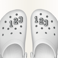 Crocs - Number 0-9 Jibbitz Shoe Charm Women|Men|Jibbitz™ Charms