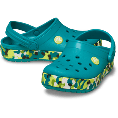 Crocs - Toddler Crocband Glow Confetti Band Clog Kids