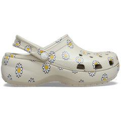 Crocs - Classic Platform Floral Clog Women