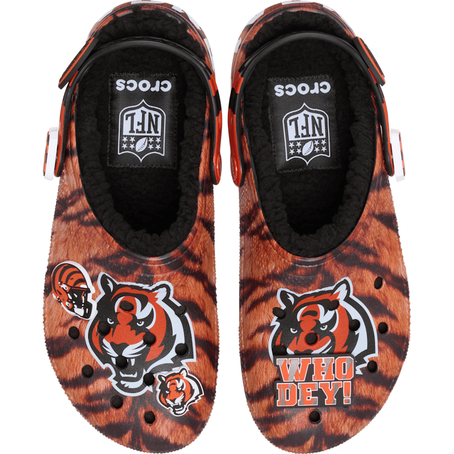 Crocs - NFL Cincinnati Bengals Classic Lined Clog Women|Men