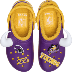 Crocs - NFL Minnesota Vikings Classic Lined Clog Women|Men