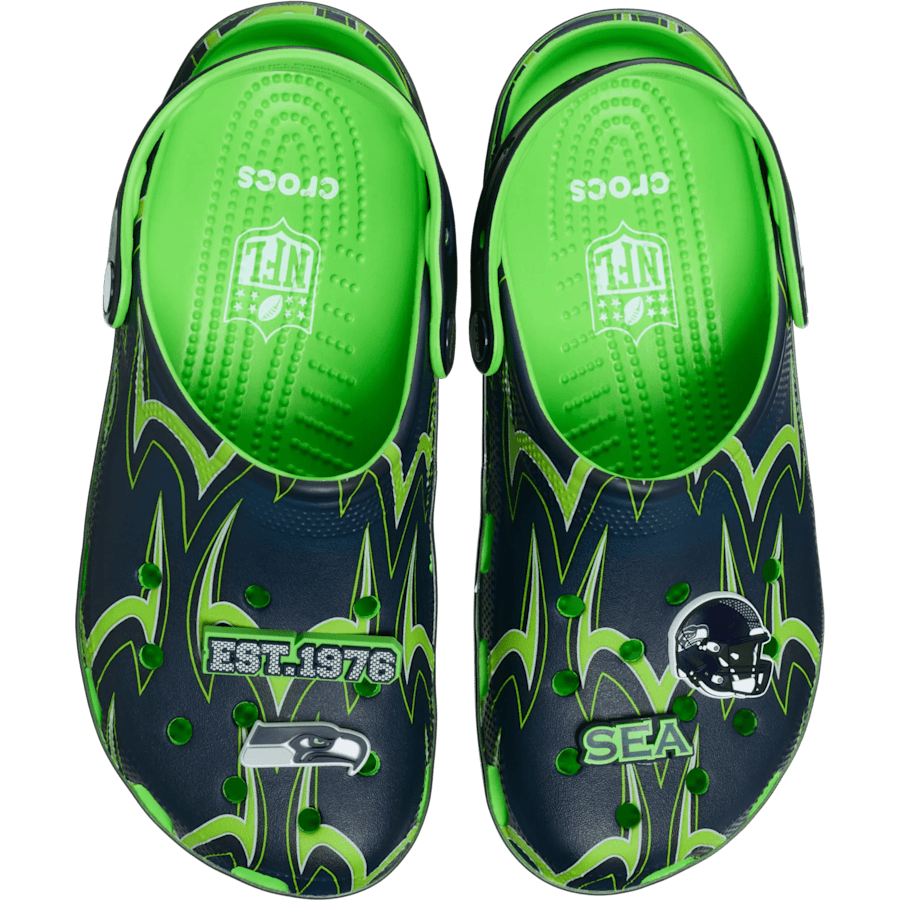 Crocs - NFL Seattle Seahawks Classic Clog Women|Men