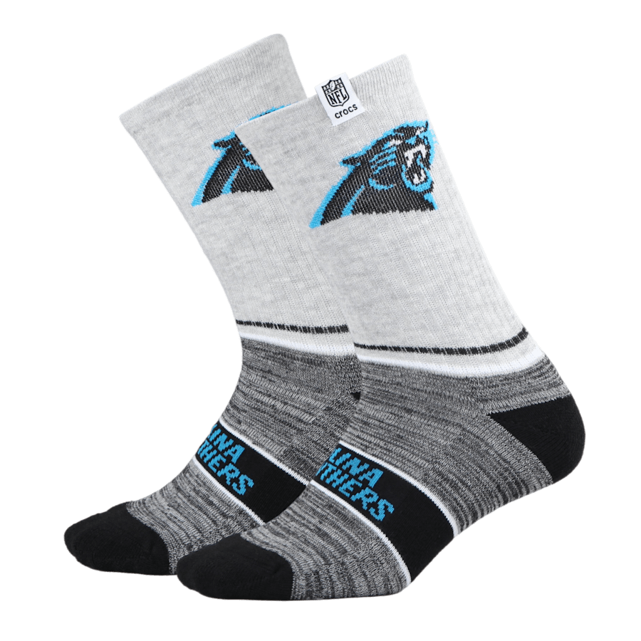 Crocs - NFL Carolina Panthers Crocs Socks Men