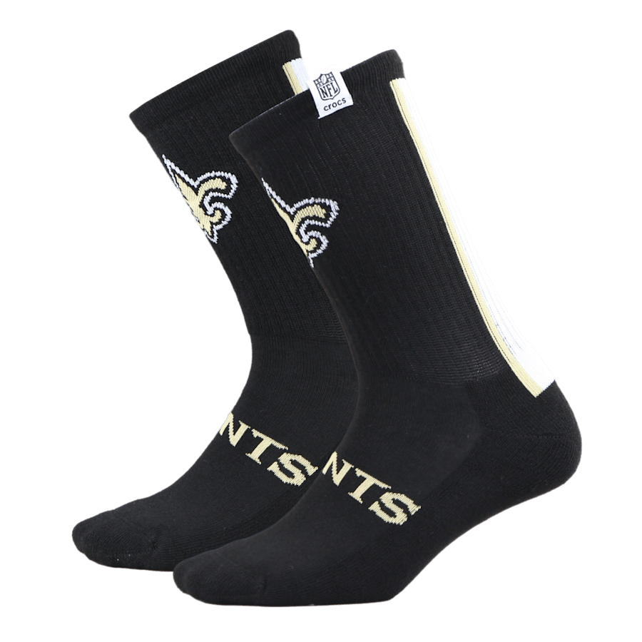 Crocs - NFL New Orleans Saints Crocs Socks Men