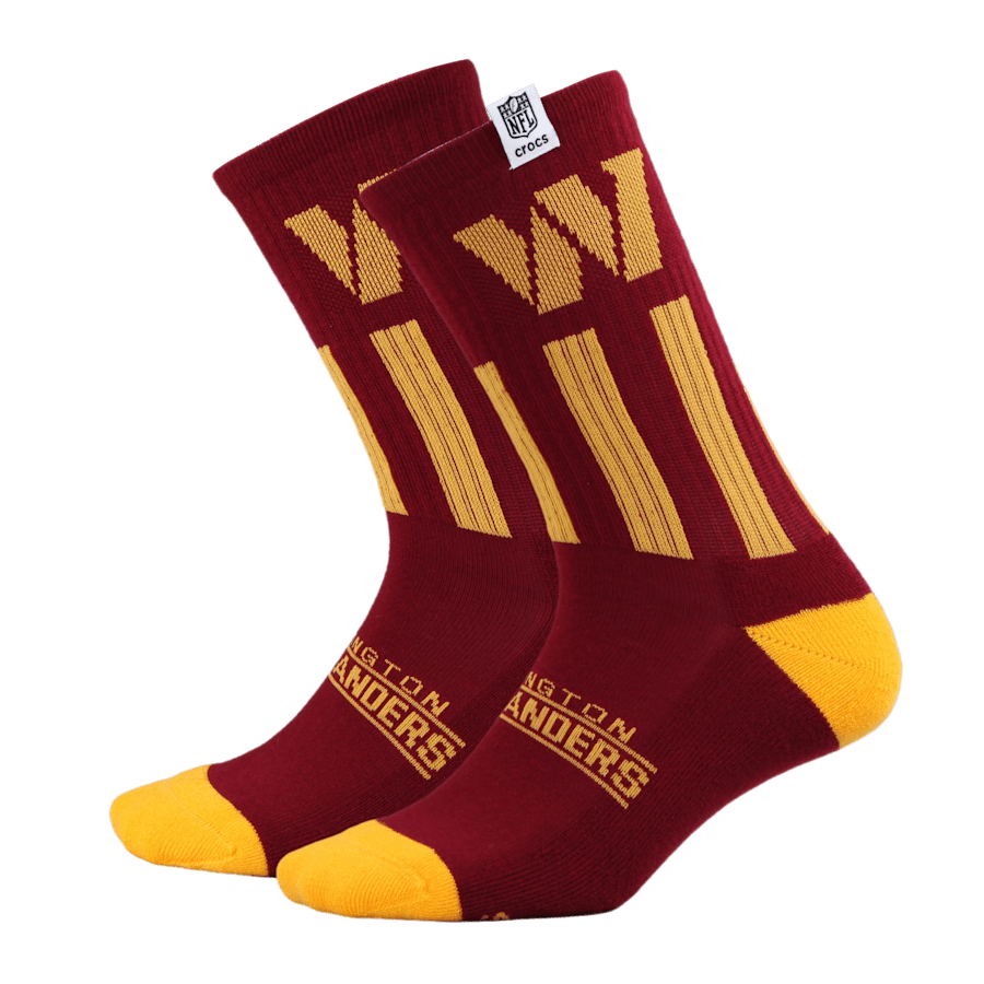 Crocs - NFL Washington Commanders Crocs Socks Men