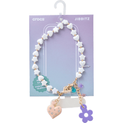 Crocs - Beaded Heart Flower Phone Wristlet Women|Kids