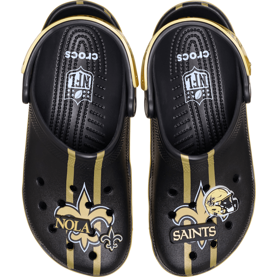 Crocs - NFL New Orleans Saints Classic Clog Women|Men