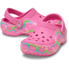 Crocs - Toddler Classic Heart Lights Clog Kids
