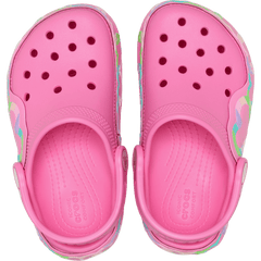 Crocs - Toddler Classic Heart Lights Clog Kids
