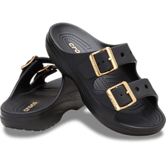 Crocs - Women’s Metallic Buckle Saturday Sandal Women