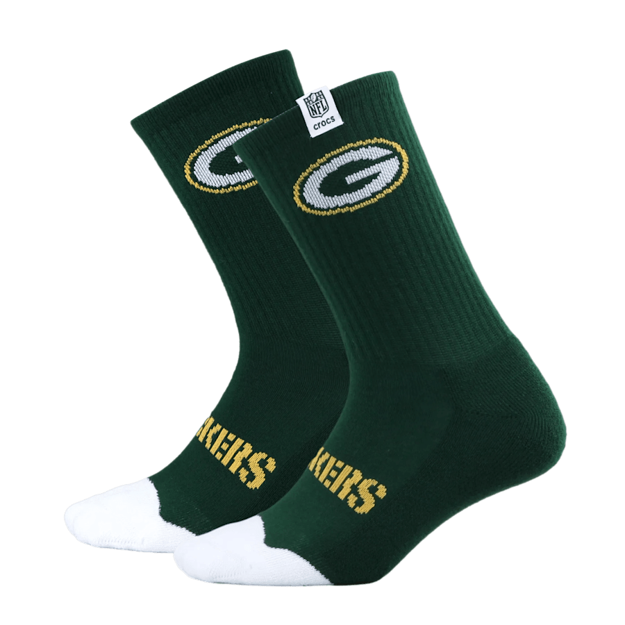 Crocs - NFL Green Bay Packers Crocs Socks Men