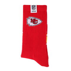 Crocs - NFL Kansas City Chiefs Crocs Socks Men