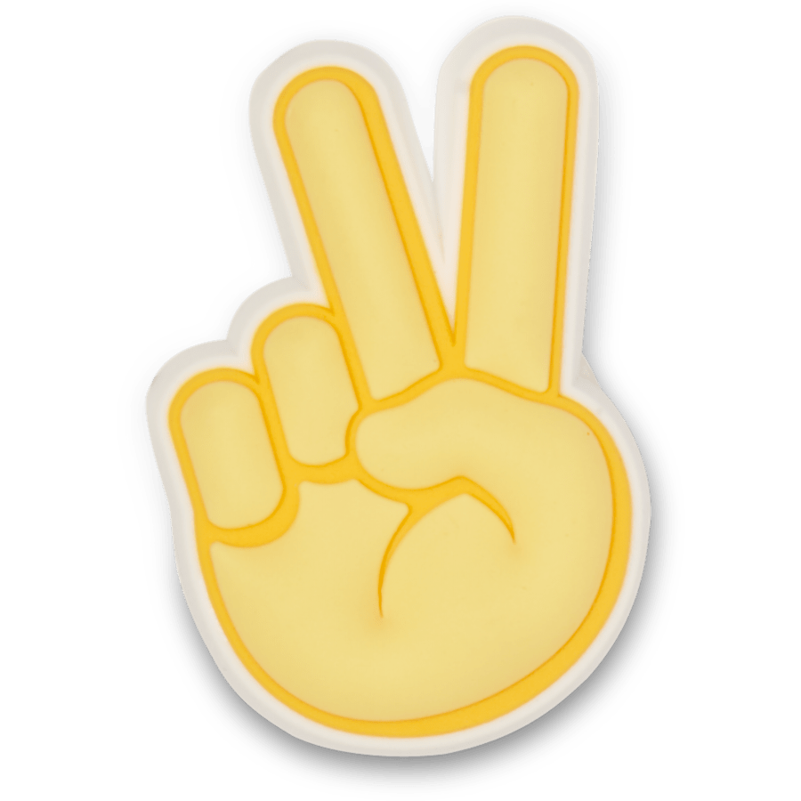 Crocs - Peace Hand Sign Jibbitz Shoe Charm Women|Men|Jibbitz™ Charms