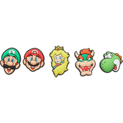 Crocs - Super Mario™ 5-Pack Jibbitz Shoe Charm Women|Men|Kids|Jibbitz™ Charms