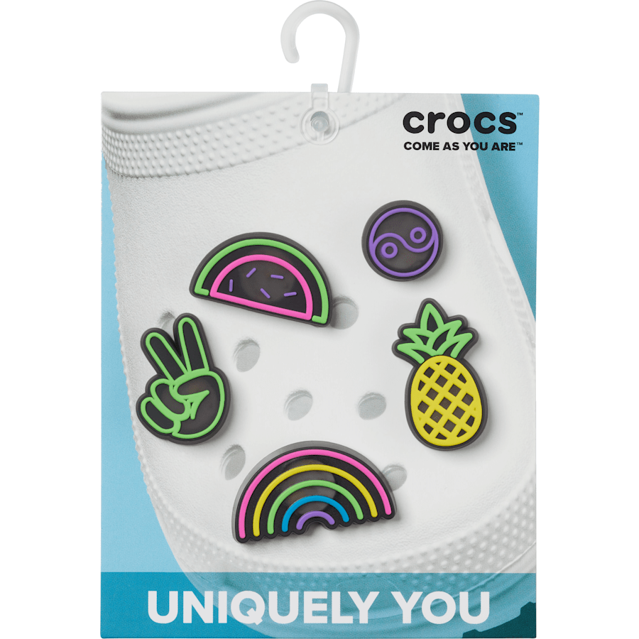 Crocs - Lights Up Fun 5 Pack Jibbitz Shoe Charm Women|Men|Jibbitz™ Charms