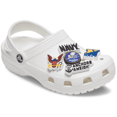 Crocs - Armed Forces US Navy 5Pck Jibbitz Shoe Charm Women|Men|Kids|Jibbitz™ Charms