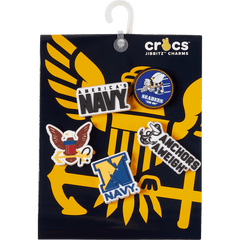 Crocs - Armed Forces US Navy 5Pck Jibbitz Shoe Charm Women|Men|Kids|Jibbitz™ Charms