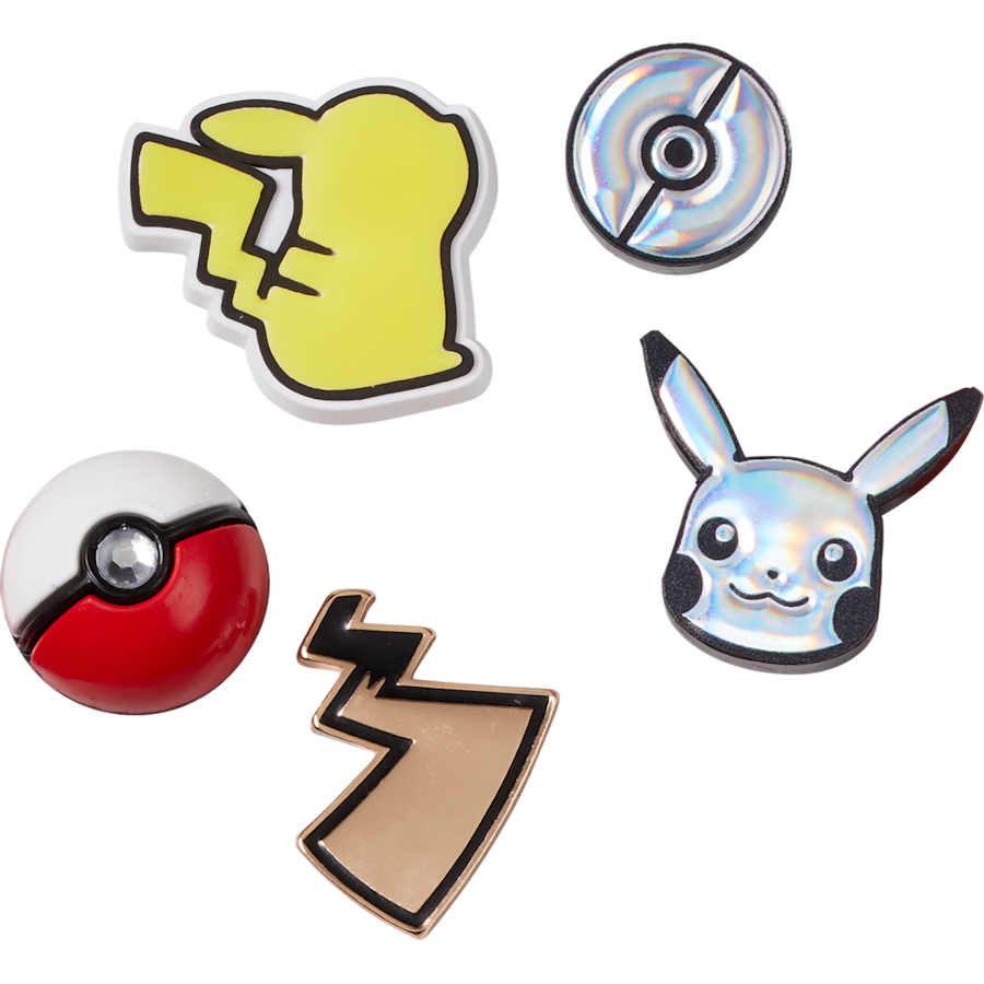 Crocs - Elevated Pokemon 5 Pack Jibbitz Shoe Charm Women|Men|Kids|Jibbitz™ Charms
