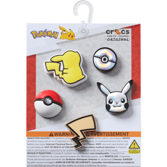 Crocs - Elevated Pokemon 5 Pack Jibbitz Shoe Charm Women|Men|Kids|Jibbitz™ Charms