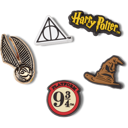 Crocs - Harry Potter Symbol 5 Pack Jibbitz™ charms Women|Men|Kids|Jibbitz™ Charms
