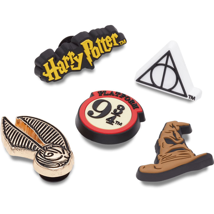 Crocs - Harry Potter Symbol 5 Pack Jibbitz™ charms Women|Men|Kids|Jibbitz™ Charms
