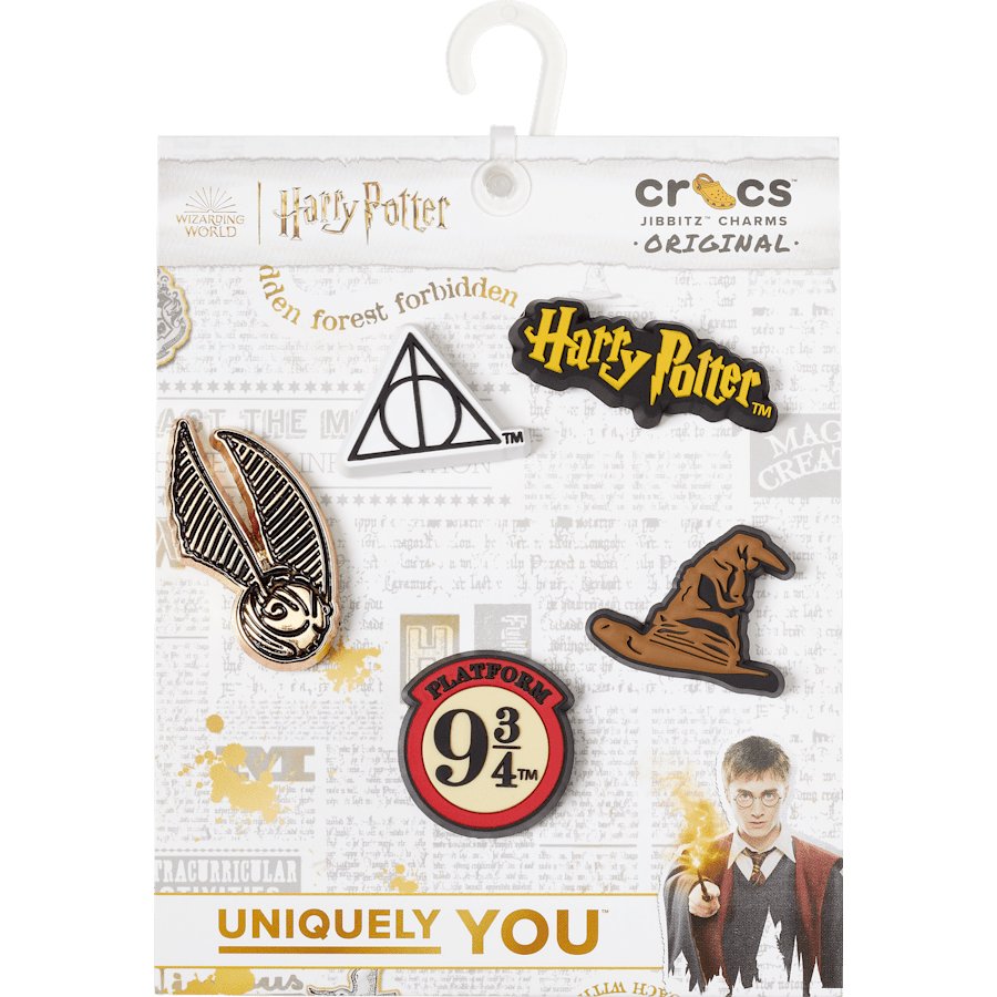Crocs - Harry Potter Symbol 5 Pack Jibbitz™ charms Women|Men|Kids|Jibbitz™ Charms