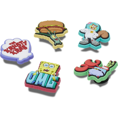 Crocs - SpongeBob 5 Pack Jibbitz™ charms Women|Men|Kids|Jibbitz™ Charms