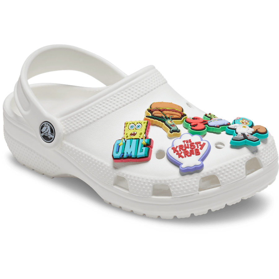 Crocs - SpongeBob 5 Pack Jibbitz™ charms Women|Men|Kids|Jibbitz™ Charms
