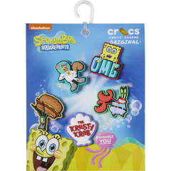 Crocs - SpongeBob 5 Pack Jibbitz™ charms Women|Men|Kids|Jibbitz™ Charms