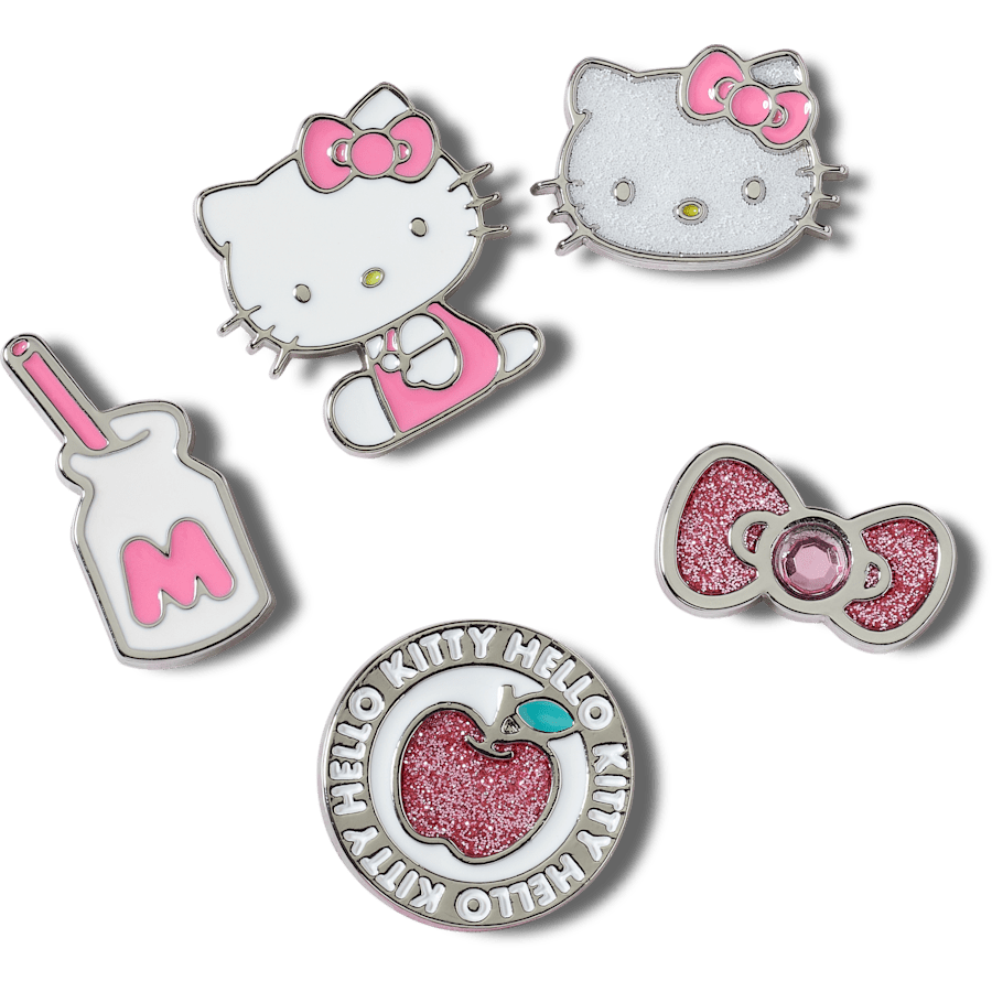 Crocs - Hello Kitty Elevated 5 Pack Jibbitz™ charms Women|Men|Jibbitz™ Charms