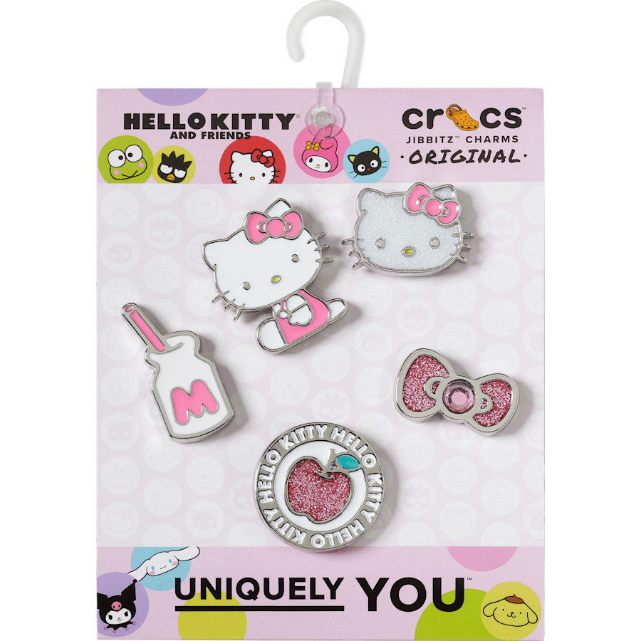 Crocs - Hello Kitty Elevated 5 Pack Jibbitz™ charms Women|Men|Jibbitz™ Charms