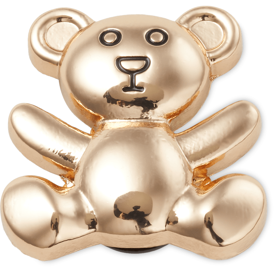 Crocs - Gold Teddy Bear Jibbitz Shoe Charm Women|Men|Jibbitz™ Charms