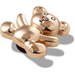 Crocs - Gold Teddy Bear Jibbitz Shoe Charm Women|Men|Jibbitz™ Charms